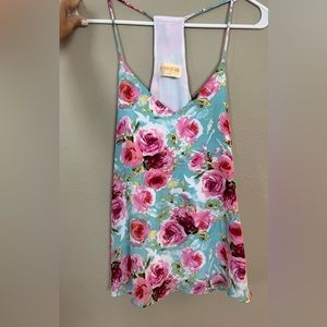 Floral tank top